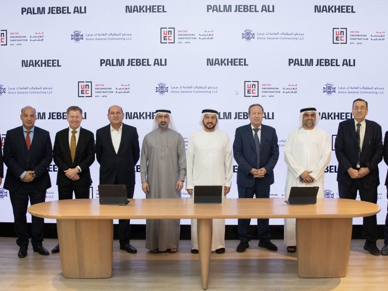 Nakheel awards contracts worth over AED 3.5 billion to build 544 villas on Dubai’s Palm Jebel Ali