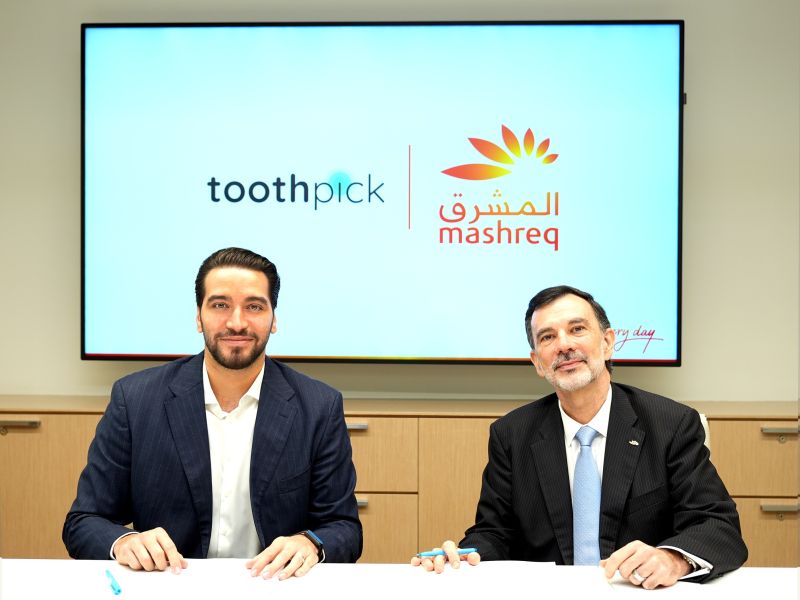 Mashreq Partners with Toothpick to Launch UAE’s First Digital Loan Solution for Healthcare Services