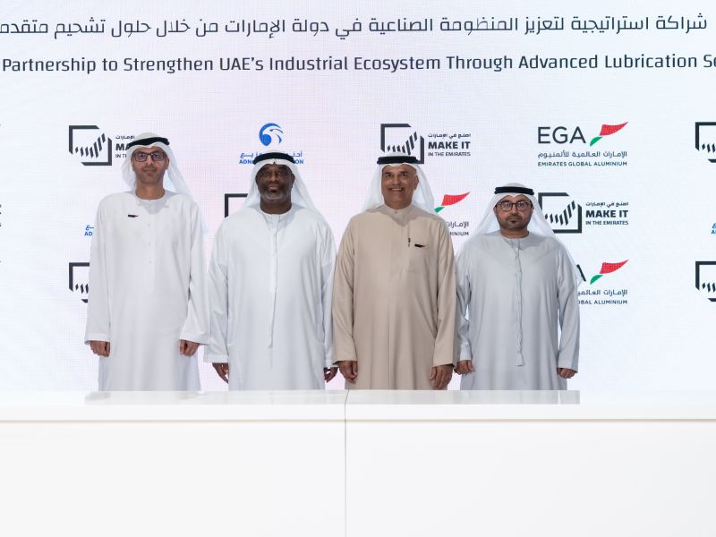 EGA and ADNOC Distribution sign agreement on lubricants supply, enhancing UAE industrial resilience