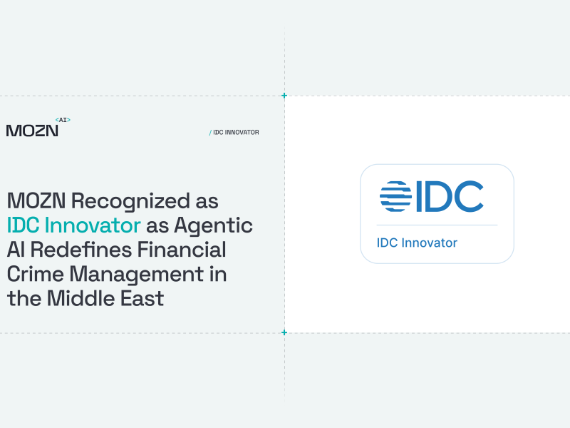 "مُزن" ضمن قائمة مبتكري "IDC" في الذكاء الاصطناعي التوكيلي لإدارة الجرائم المالية