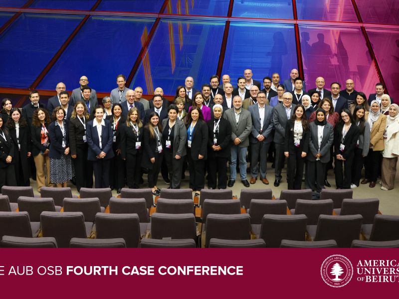 AUB-OSB Fourth Case Conference: Promoting Case-Based Learning Across Disciplines and Contexts