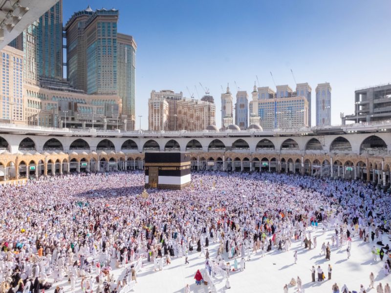 The Kaaba in Mecca