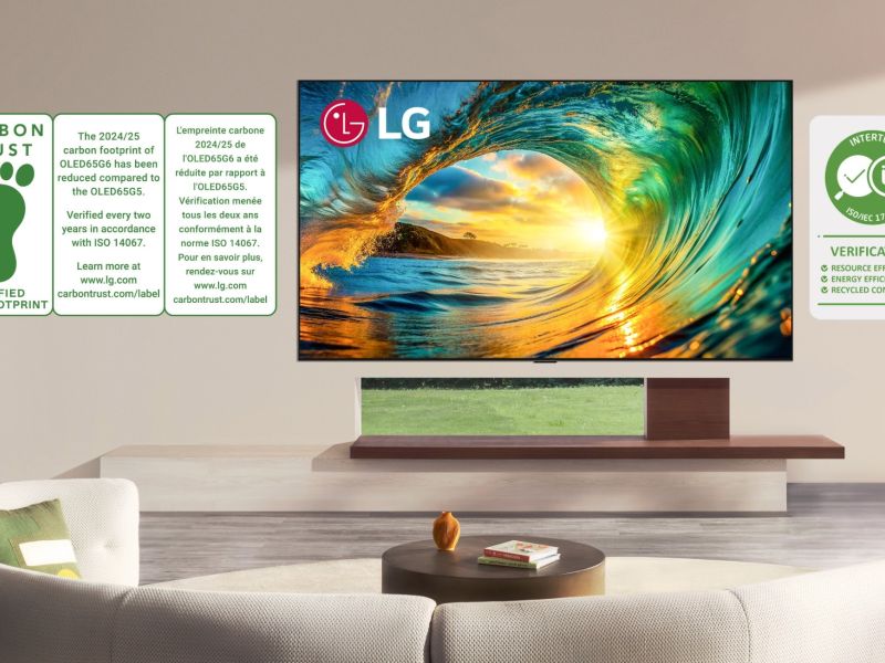LG Electronics’ 2026 Tvs Underscore Sustainability Progress With Multiple Eco-certifications