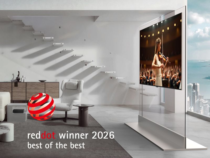 LG Electronics Honored for Design Excellence at the 2026 Red Dot Design Award