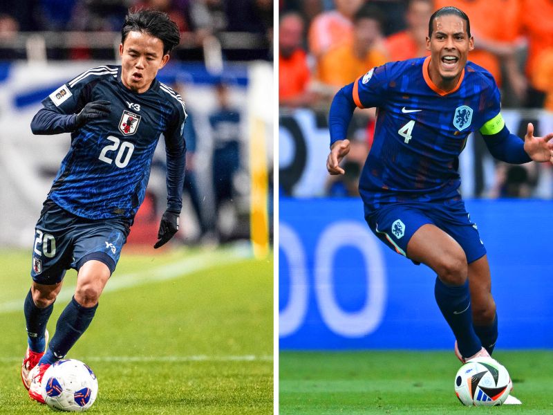 Netherlands vs Japan predicted lineups