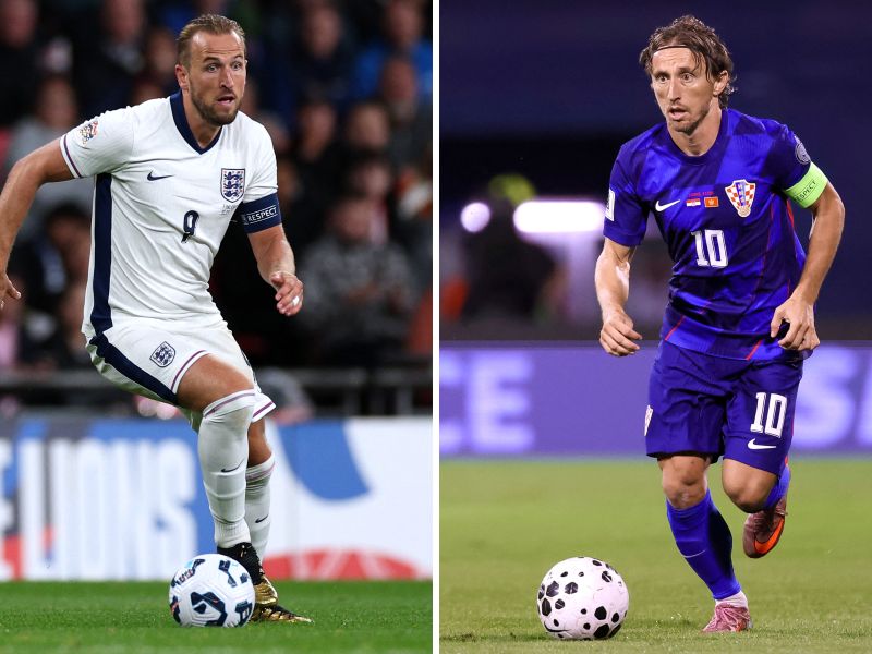 England vs Croatia predicted lineups