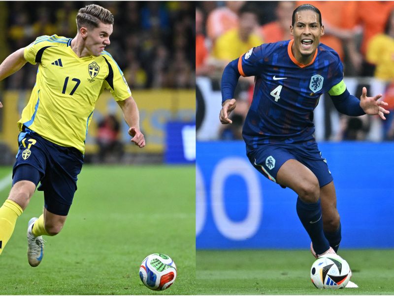 Netherlands vs Sweden predicted lineups