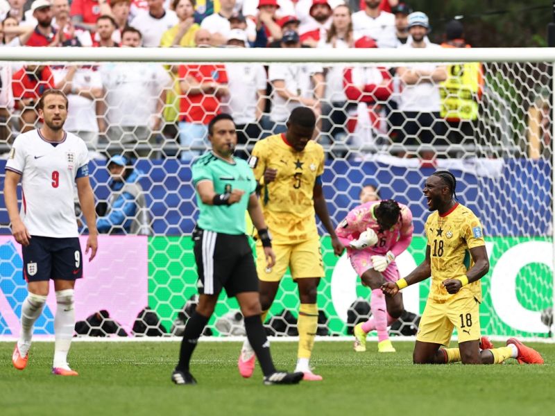 مباراة غانا وإنجلترا في كأس العالم 2026