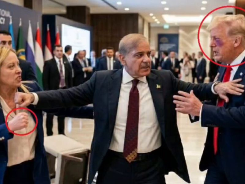 شجار بين ترامب وميلوني 