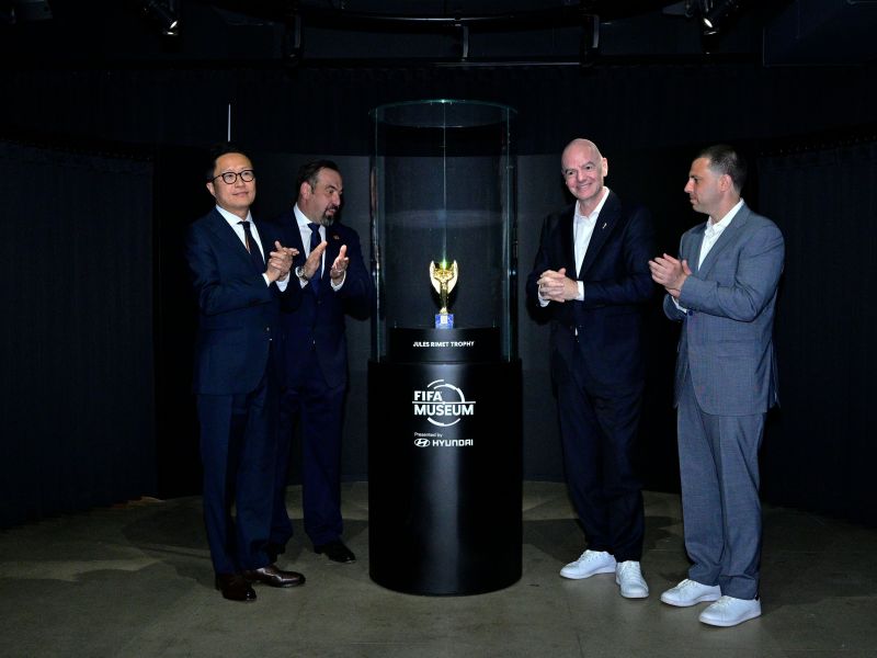 Hyundai Motor Company and FIFA Museum Welcome Visitors to "Legacies of Champions" Fan Experience at Rockefeller Center During FIFA World Cup 2026™