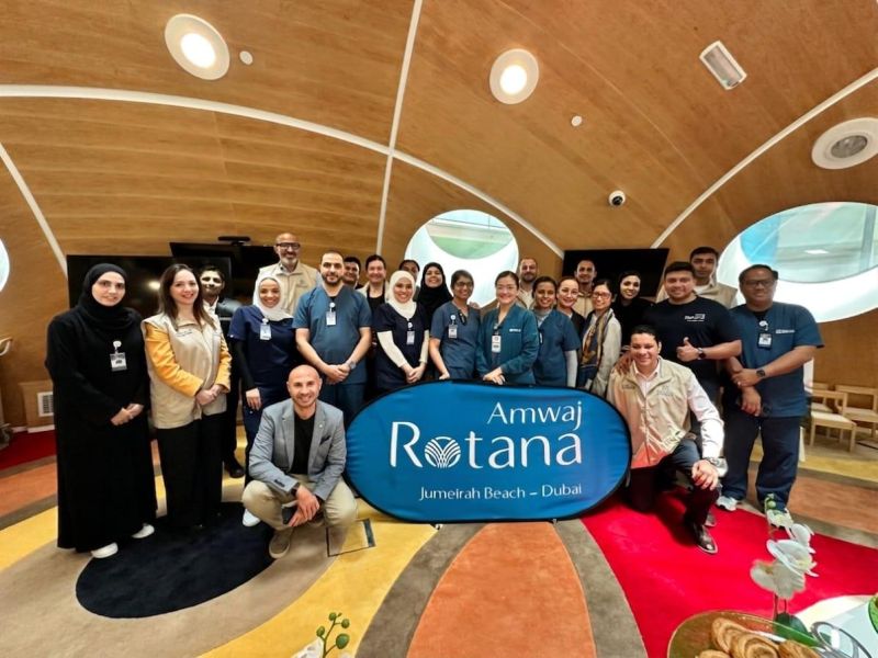 Year of Community:  Amwaj Rotana Dubai Brings Joy  to Young Patients at Al Jalila Children's Hospital