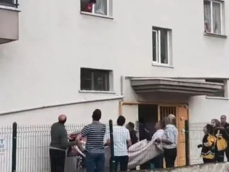 Ankara dad dangles daughter from window