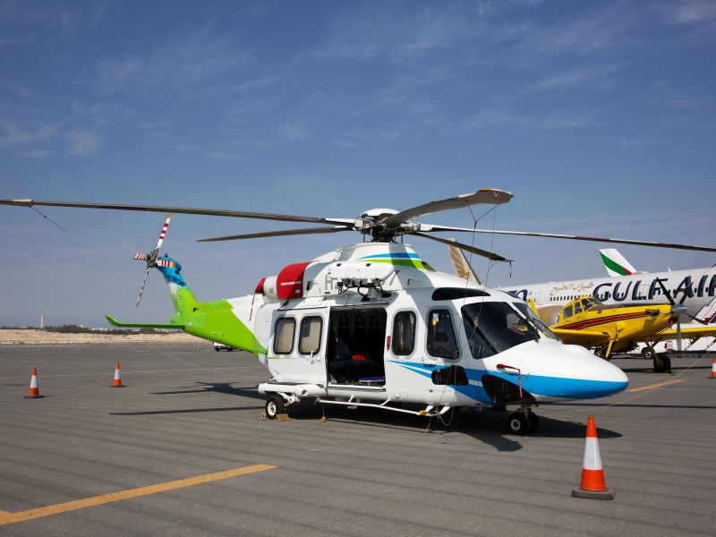 Saudi Aramco helicopter