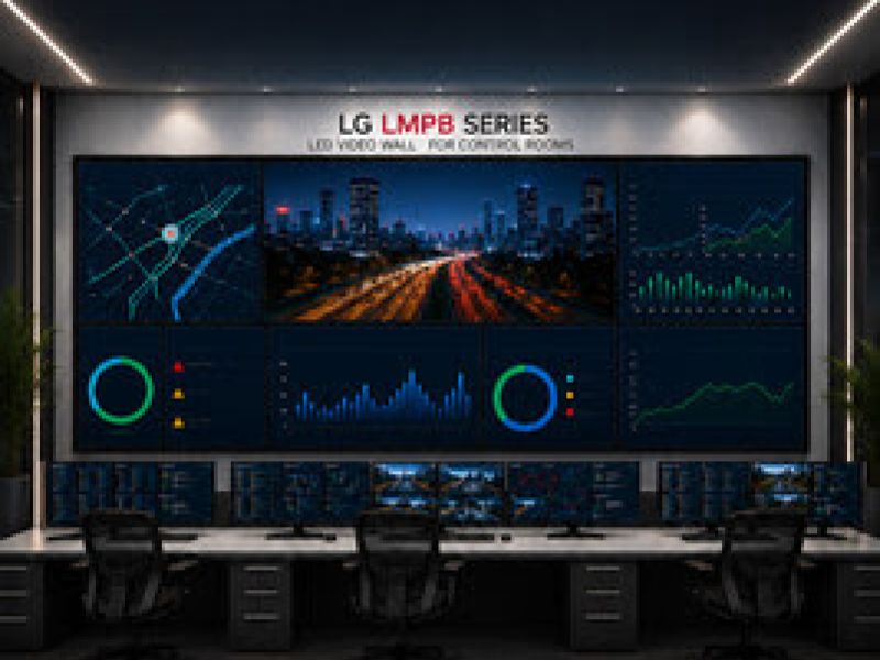 إل جي إلكترونيكس تُطلق شاشة LG MAGNIT Micro LED الجديدة لبيئات غرف التحكم