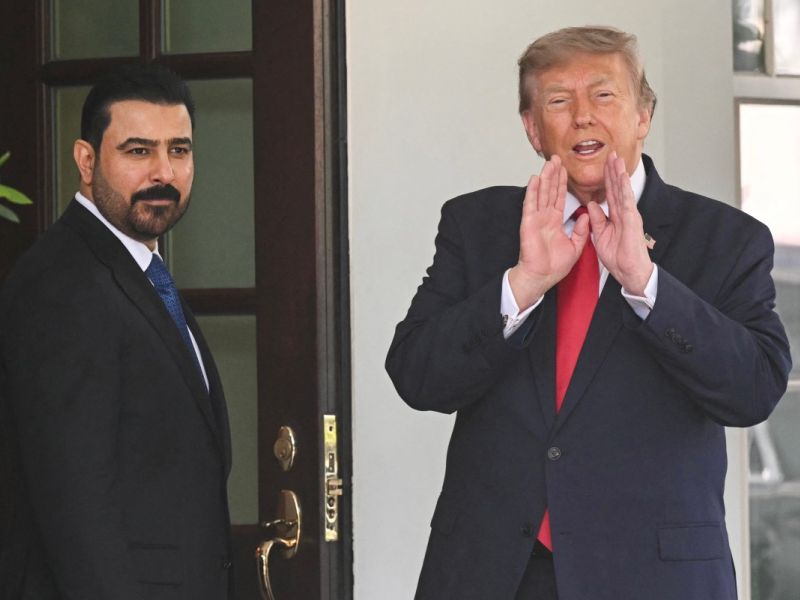 Iraqi PM Ali al-Zaidi meets Trump at White House