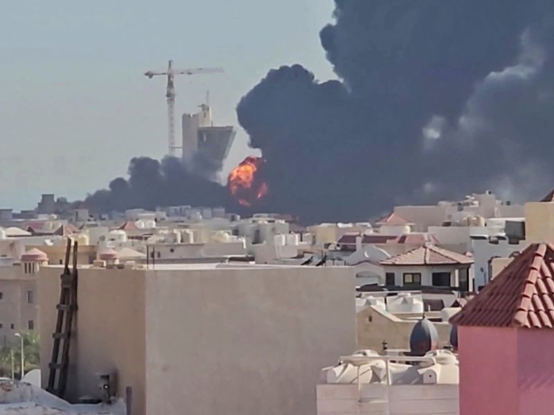 Fresh strikes hit Iran as Iranian drone attacks target Kuwait 