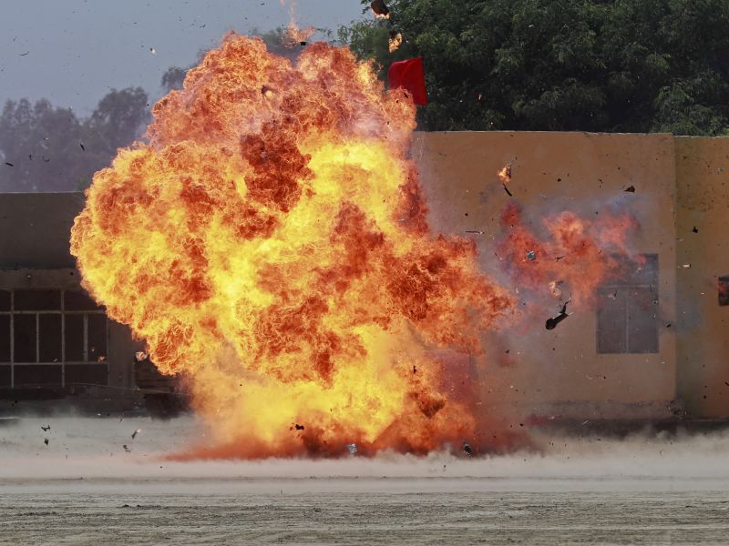 explosion in Iraq