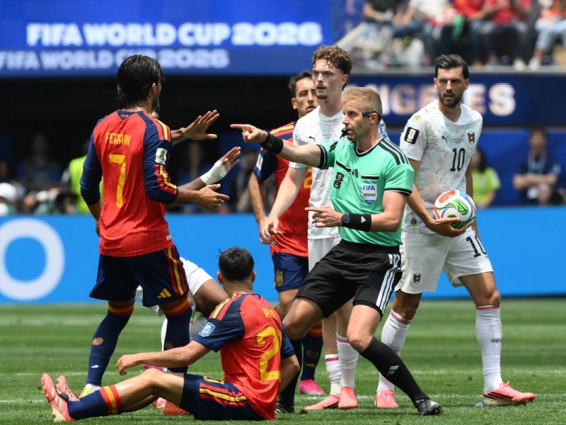مباراة إسبانيا والنمسا في كأس العالم 2026