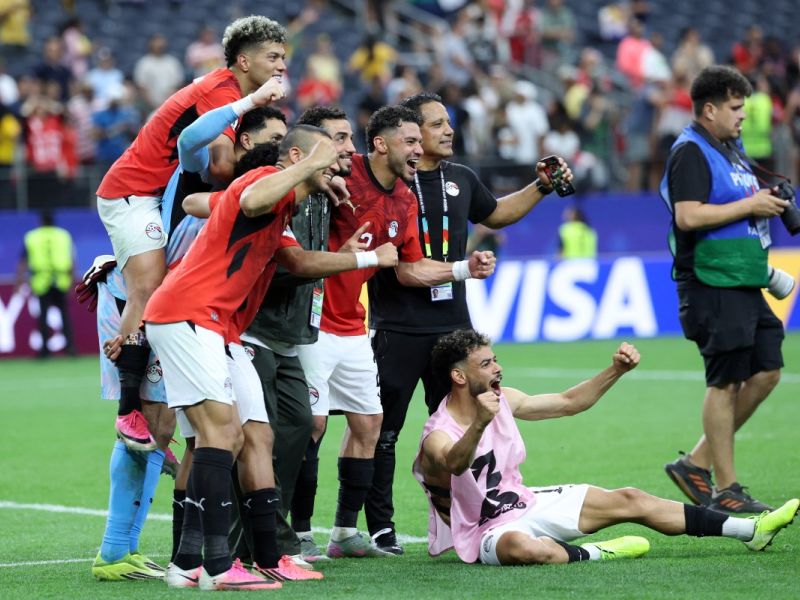 فرحة نجوم منتخب مصر بالتأهل أمام أستراليا في كأس العالم 2026