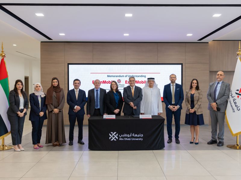 Abu Dhabi University and ExxonMobil Expand Long-Standing Collaboration to Empower STEM and AI Talent in the UAE