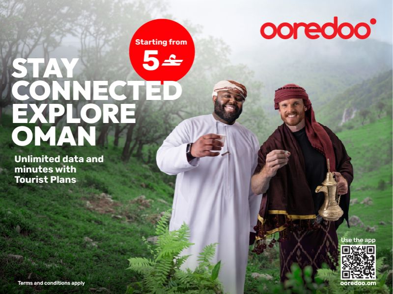 Stay Connected Across Dhofar with Ooredoo’s Khareef Tourist Plans