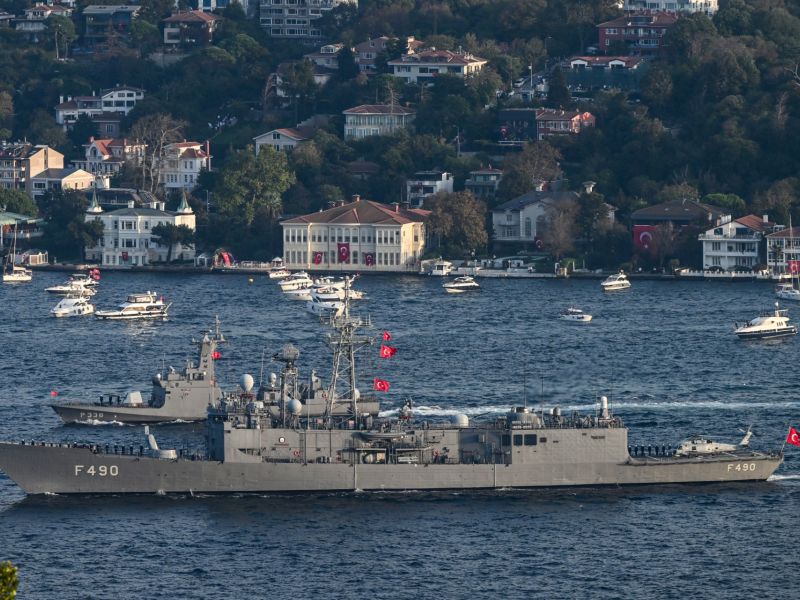 Drone attack on Turkish cargo ship in Black Sea injures four crew members