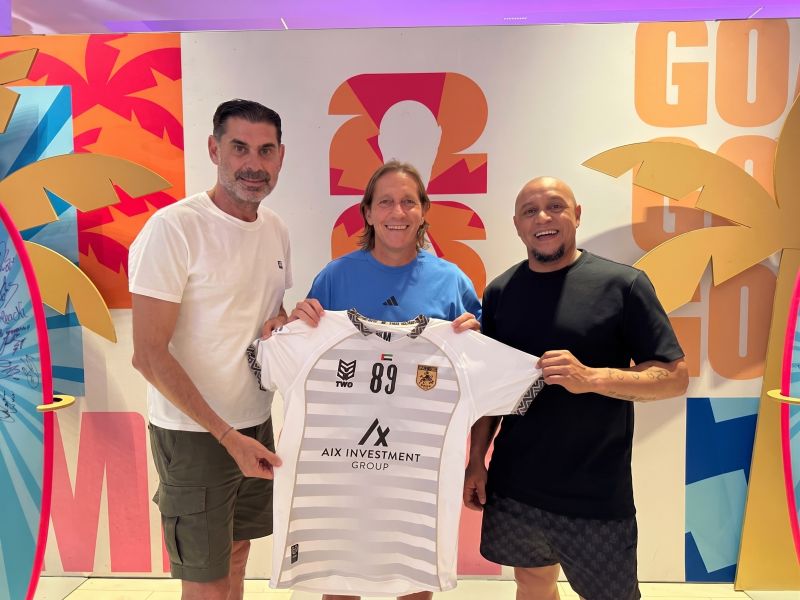 Roberto Carlos and Fernando Hierro become shareholders with Michel Salgado at Dubai’s Fursan Hispania FC