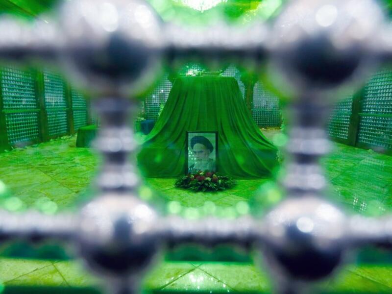 The tomb of Iran's late founder of the Islamic Republic, Ayatollah Ruhollah Khomeini
STR / AFP