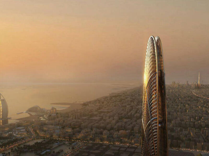يقع البرج في منطقة الصفوح بدبي بالقرب من برج العرب، وسيكون حاطًا بمنطقة سكنية وتجارية متعددة الاستخدامات، كما أنه سيطلق على المنطقة اسم "داون تاون جميرا".