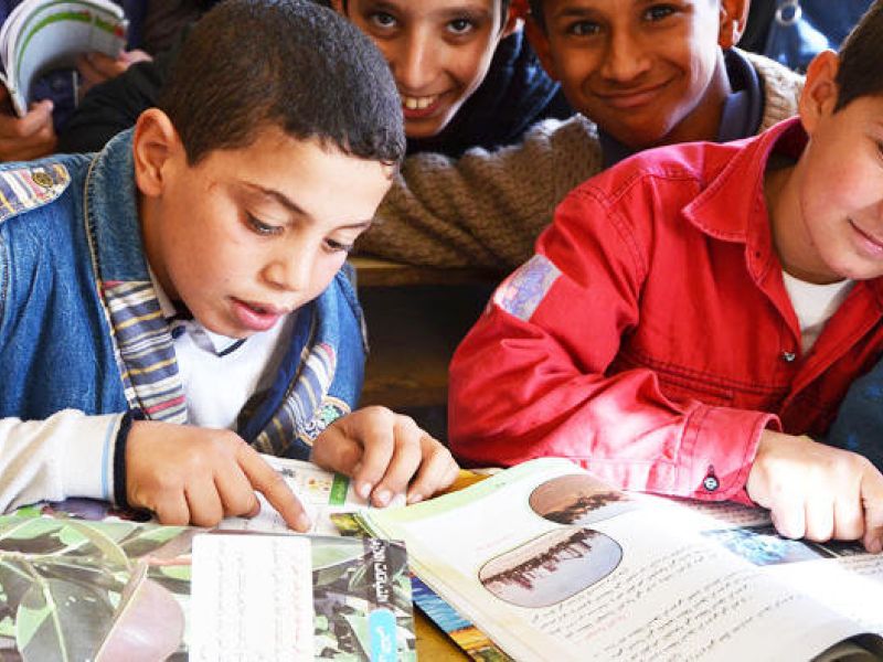 Children read books at school (AFP/File Photo)	