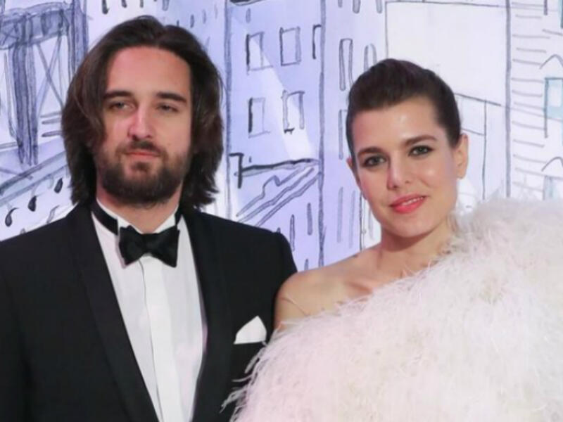 Charlotte Casiraghi and Dimitri Rassam. (Source: AFP)