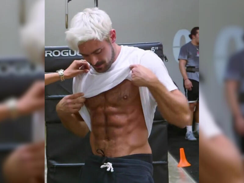 Zac Efron first received instruction at Hollywood gym Vitru by trainer Johnny Fontana. (Source: Zac Efron - Youtube)
