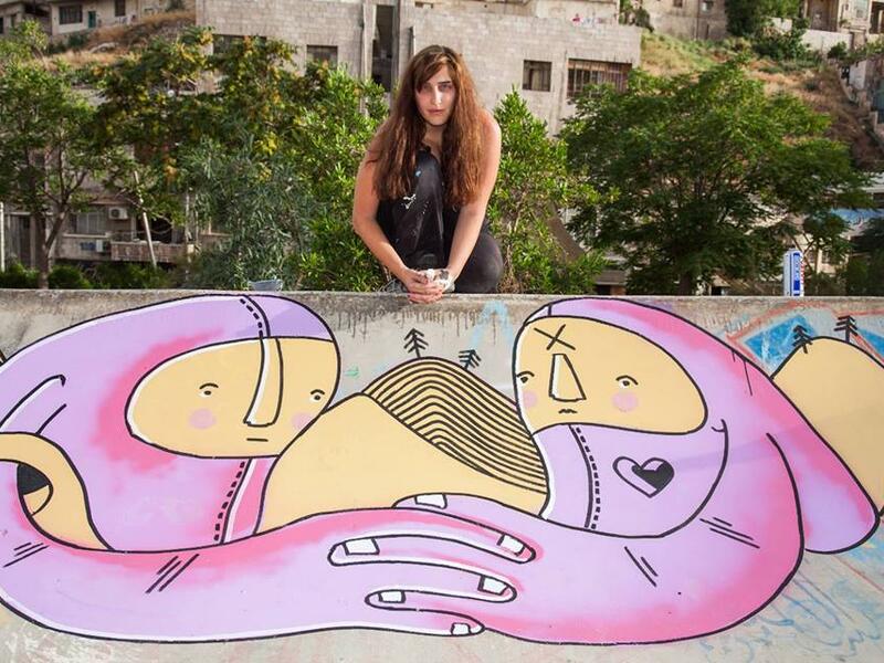 Jordanian artist Yara Hindawi (Facebook)