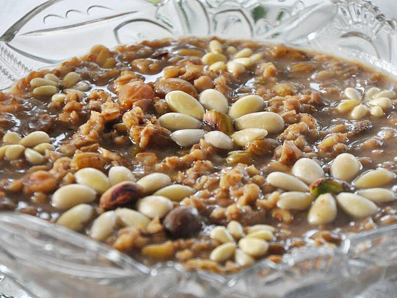 wheat berry porridge