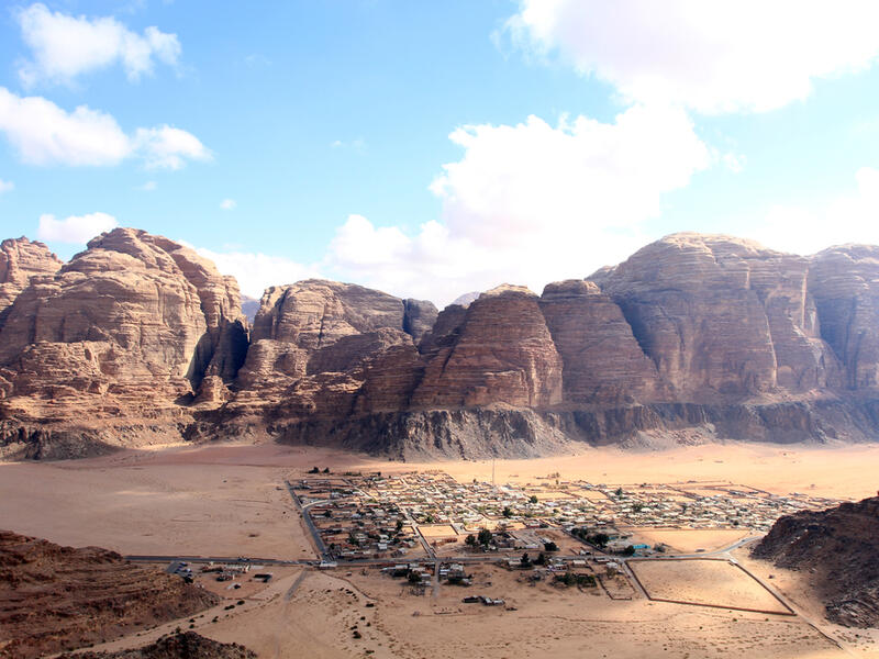 Beautiful view of the wadi rum in Jordan (Shutterstock/File Photo)