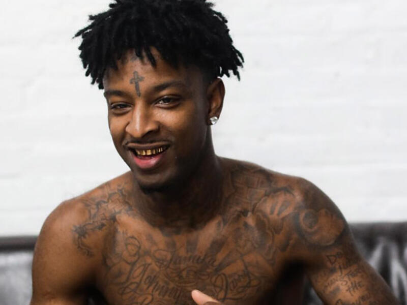 21 Savage was granted a $100,000 bond  (Source: 21savage / Instagram ) 