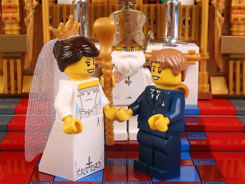 Lego characters helped some tweeters visualise the sublime busts (AFP)