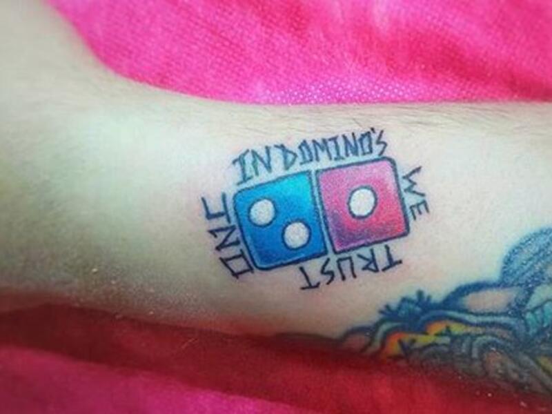 After hundreds of posts appear across social media Domino's was forced to impose strict rules upon entry (Twitter)