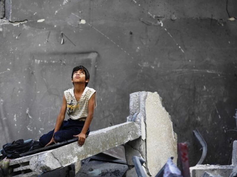 The Palestinian Minister of Housing and Public Works still faces limitations as reconstruction of Gaza homes is under way. (AFP/File)