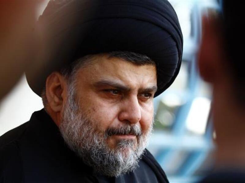 Prominent Iraqi cleric Muqtada al-Sadr believes political tensions between Riyadh and Tehran will impact Iraq negatively (AFP/File Photo)	