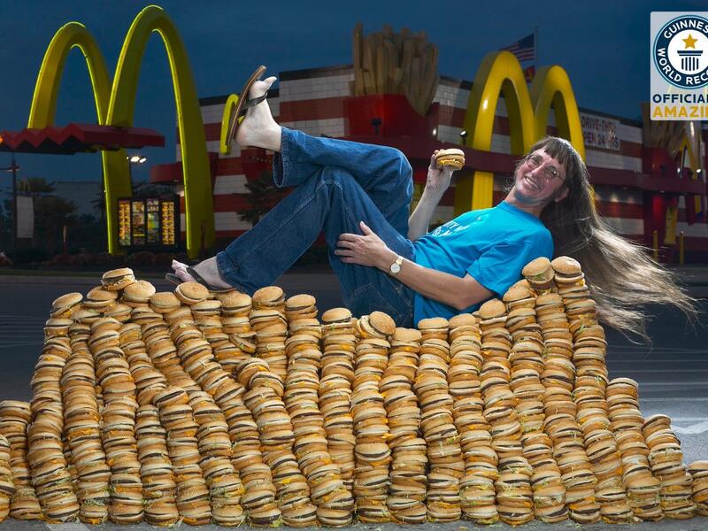 Go, 'Murica. U.S. resident Donald A. Gorske consumed his 26,000th McDonald's Big Mac on October 11, 2012 — after 40 years of eating Big Macs on a daily basis. (Twitter)
