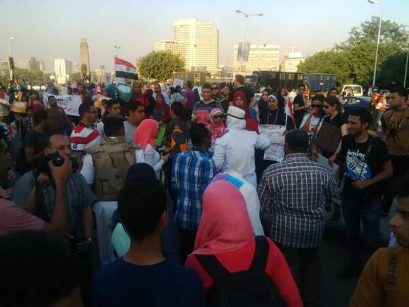 Cairo rally against sexual harassment (Twitter)