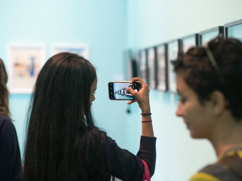 Jameel Arts Centre welcomed over 300 students from across the UAE (Twitter)