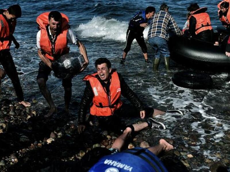 Refugees continue to arrive at unprecedented rates on Greek shores. (File Photo)