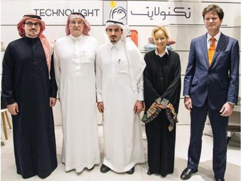 Top Technolight executives with guests and key representatives from construction and decoration consultant companies.
