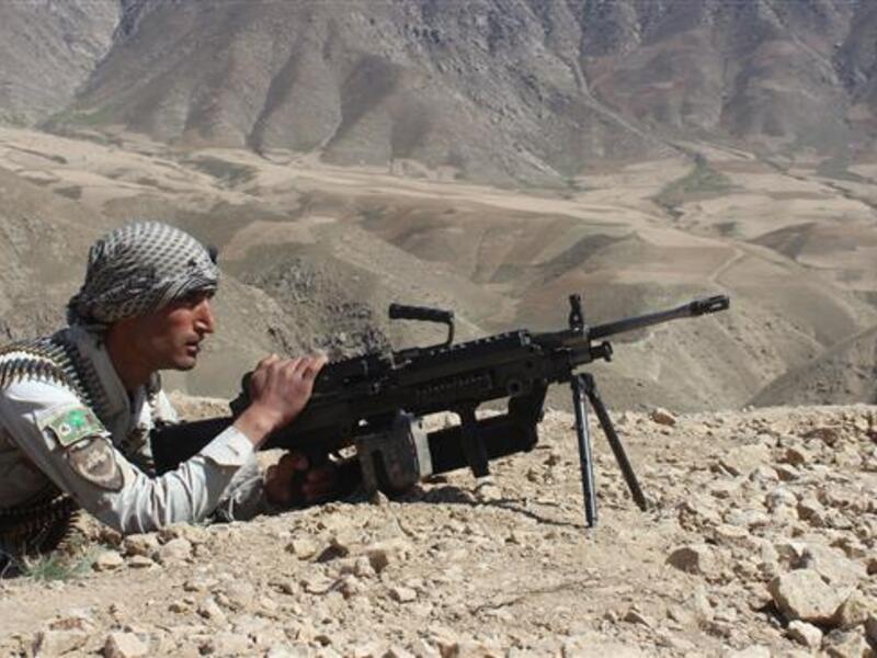 Afghan security force personnel taking part in a military operation in Jurm district, in Badakhshan Province. (AFP/ File Photo)