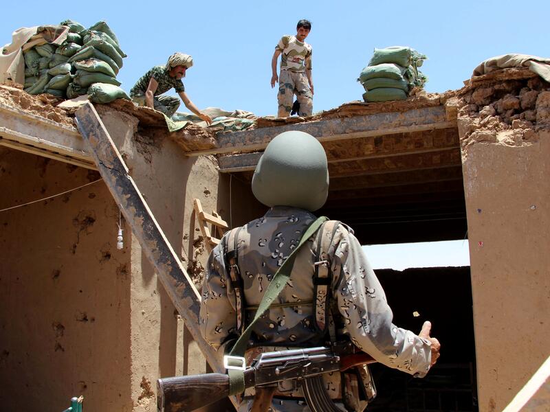 Last August, a US drone attack killed 22 Afghan soldiers in Helmand. (AFP) 