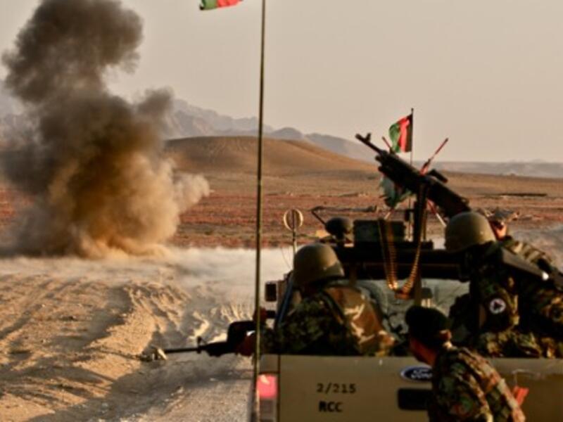 Afghan army soldiers are seen during an operation in Afghanistan. (AFP/File)