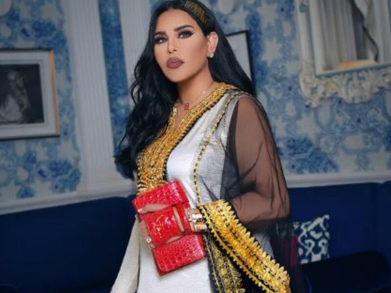 Ahlam posted pictures of herself wearing multiple Jalabiya designs that are available on her online store to 
