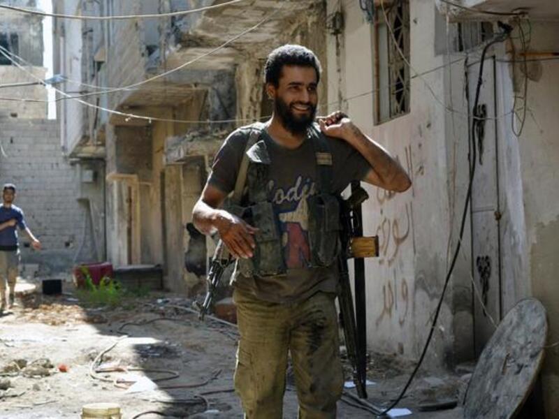 An Ahrar al-Sham fighter in Damascus. Ahrar al-Sham is one of many rebel groups to use "sham" in their name. (AFP/File)